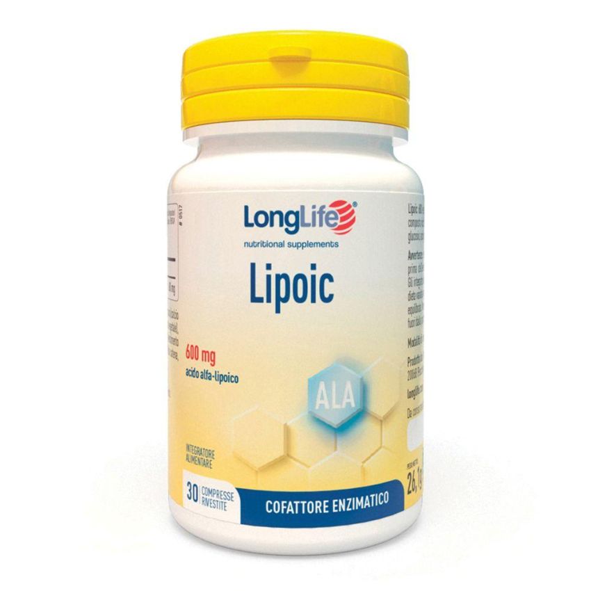 Longlife Lipoic - 30 Compresse di Lunga Durata
