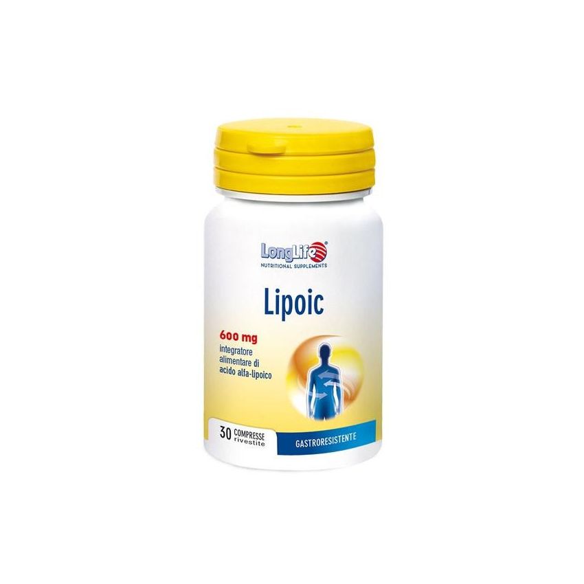 Longlife Lipoic - 30 Compresse di Lunga Durata