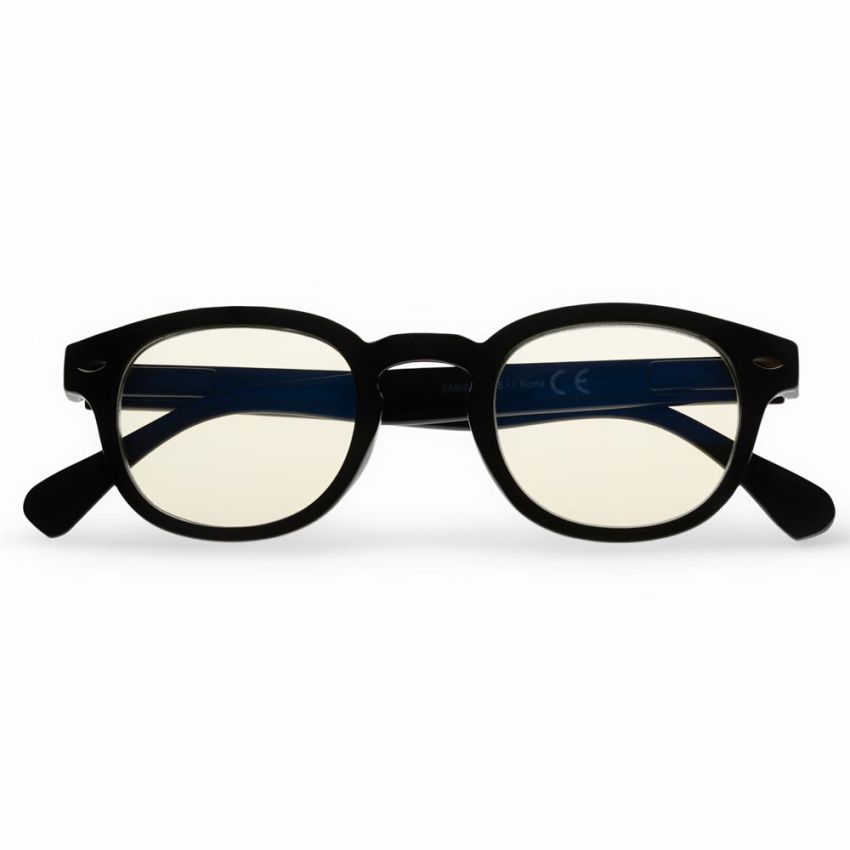 Contacta Blue Block +3,00 Diottrie: Occhiali Protettivi Anti-Luce Blu