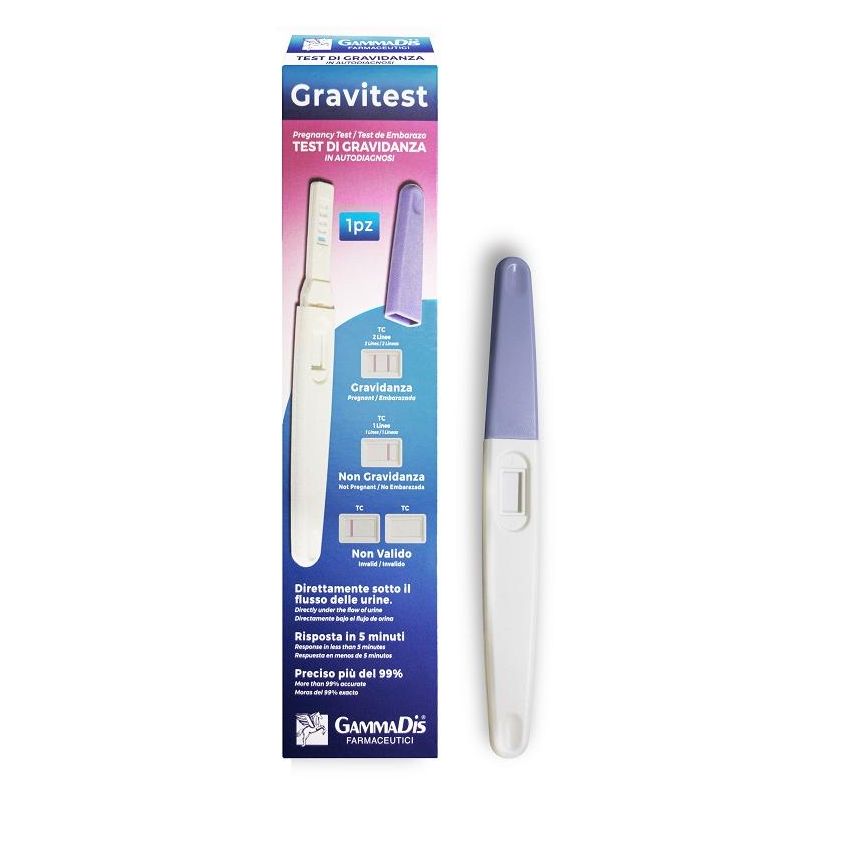 Gravitest: Test di Gravidanza Singolo Pezzo