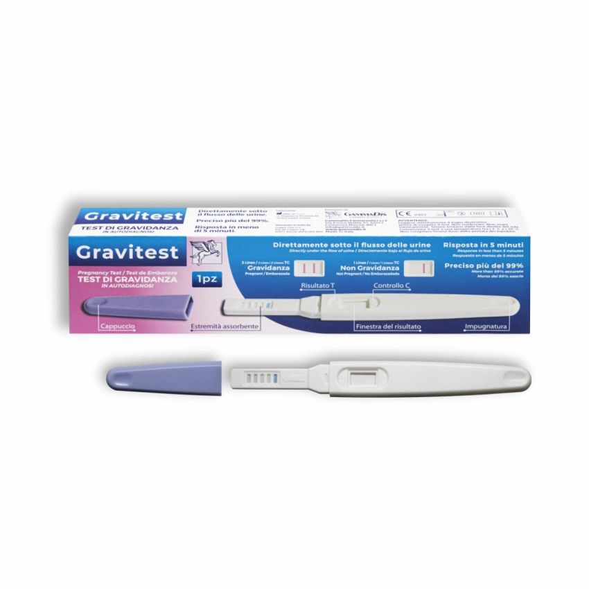Gravitest: Test di Gravidanza Singolo Pezzo