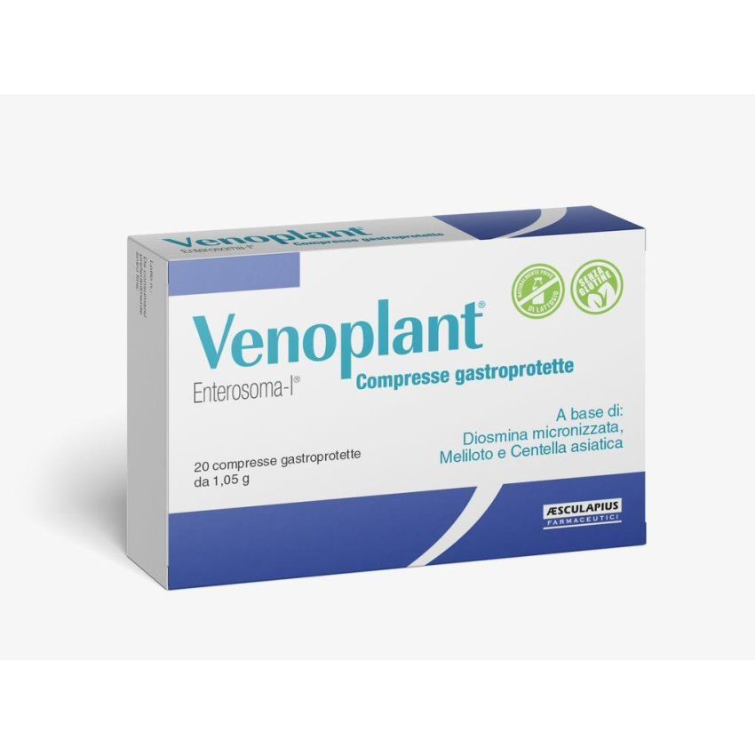 Venoplant 20 Compresse di 1,2g per la Salute Venosa