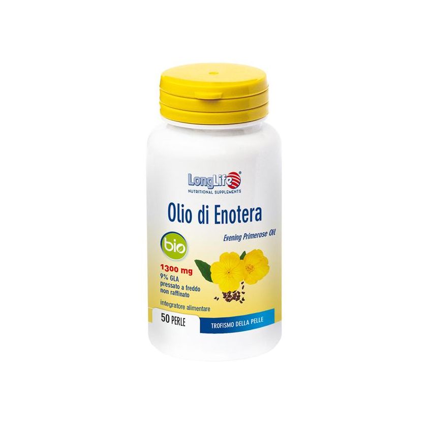 Longlife Bio Olio di Enotera in Perle da 50