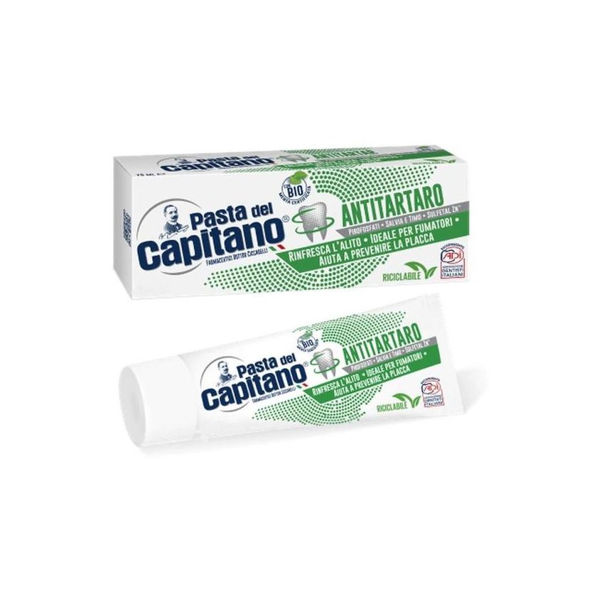 Dentifricio Antitartaro Pasta Del Capitano - Tubo da 100ml