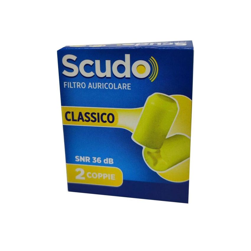 Scudo Classic Coppia di Tappi Auricolari - Confezione da 2