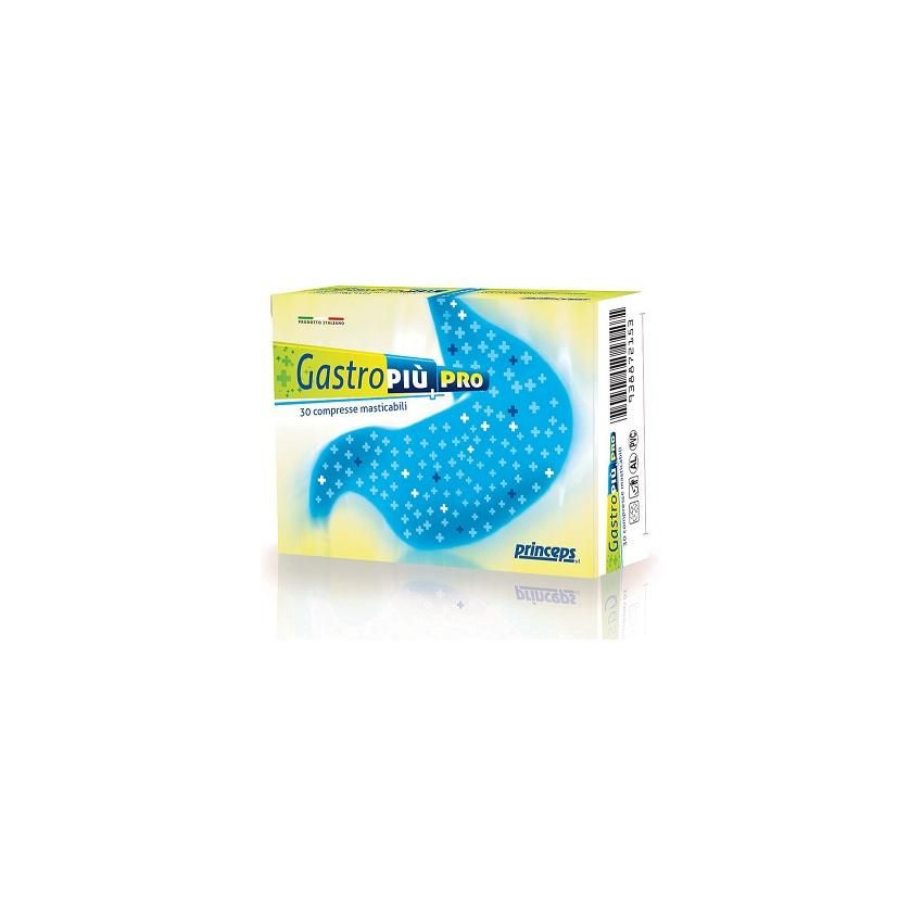 GastroPi Pro - Compresse Masticabili Digestive, 30 Pezzi