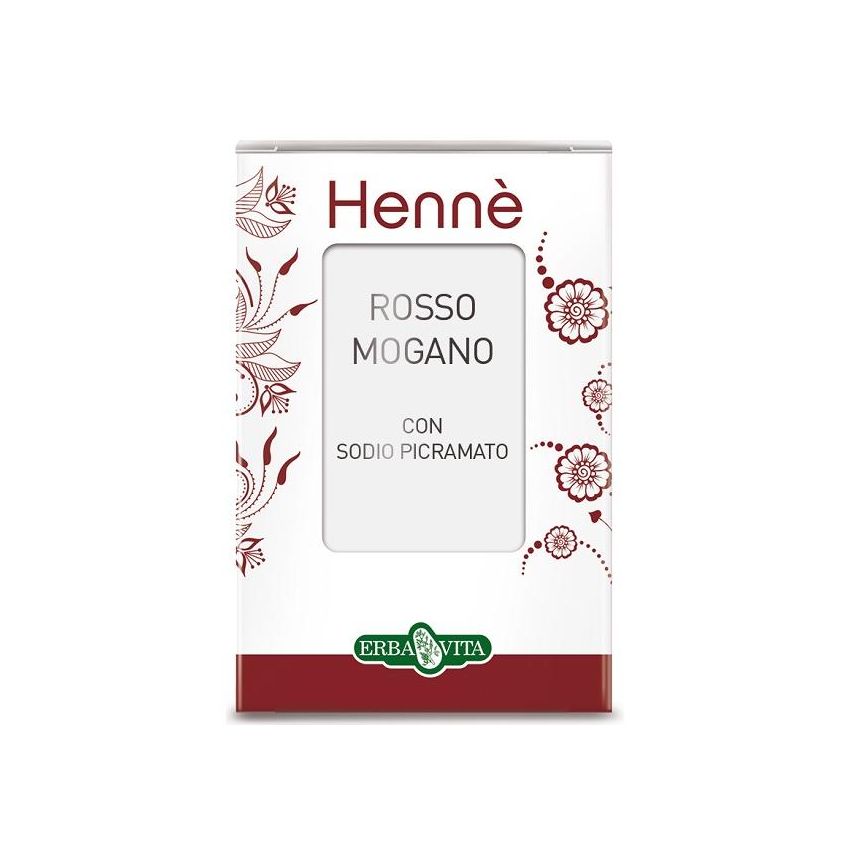 Henne Colorante per Capelli Rosso Mogano 100g