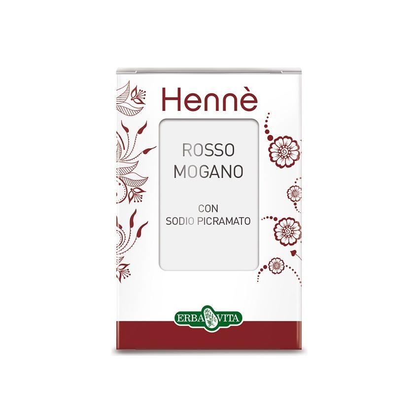 Henne Colorante per Capelli Rosso Mogano 100g
