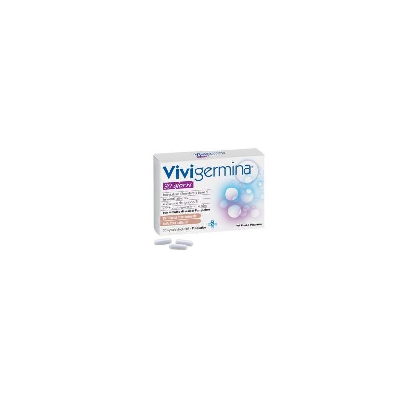 Vivigermina 30 Capsule Probiotic Supplement