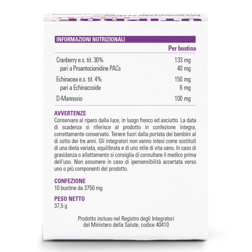 Utiprof - Pacco di 10 Buste per Tratto Urinario