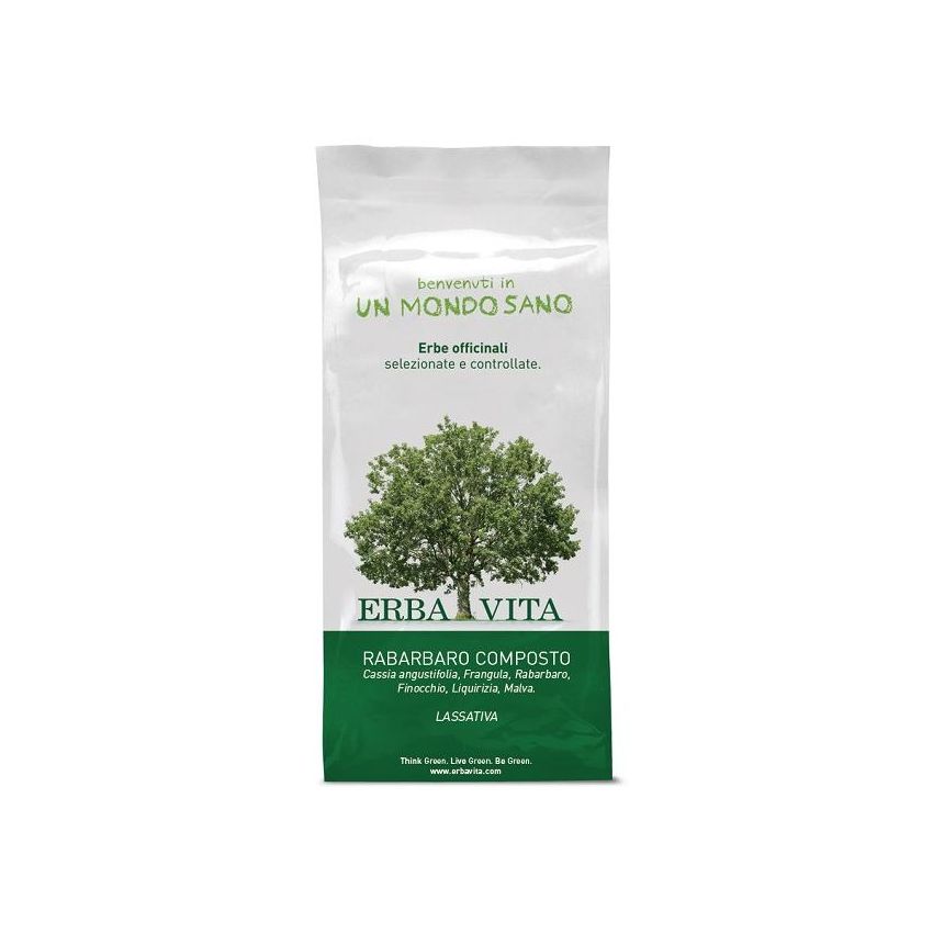 Erba Vita Tisana al Rabarbaro Composto - 100g