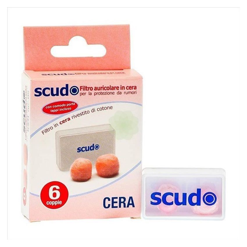 Scudo Earplug in Cera - Set da 6 Coppie