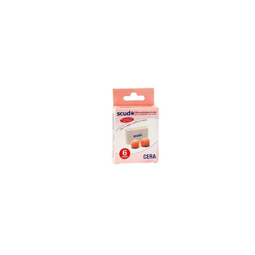 Scudo Earplug in Cera - Set da 6 Coppie