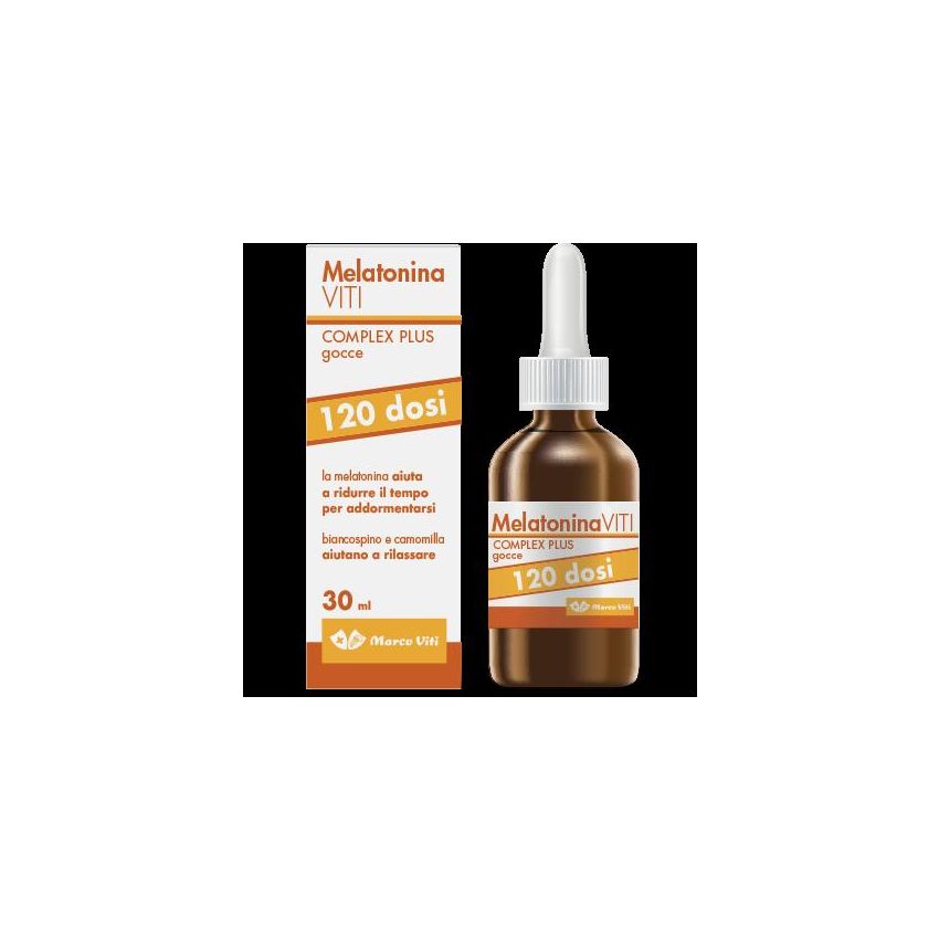 Complex Plus Melatonina in Gocce da 30ml con Viti