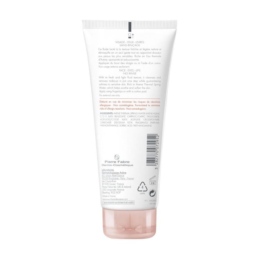 Avene Fluido Struccante 3-in-1 Multifunzionale 200ml