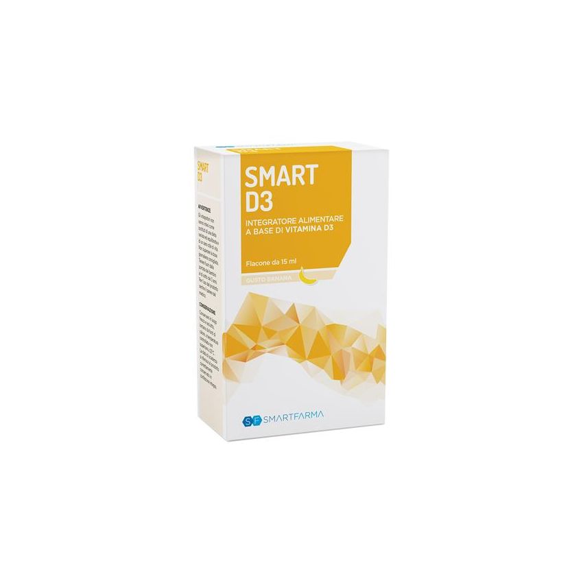 Gocce di Smart D3 al Sapore di Banana - 15ml
