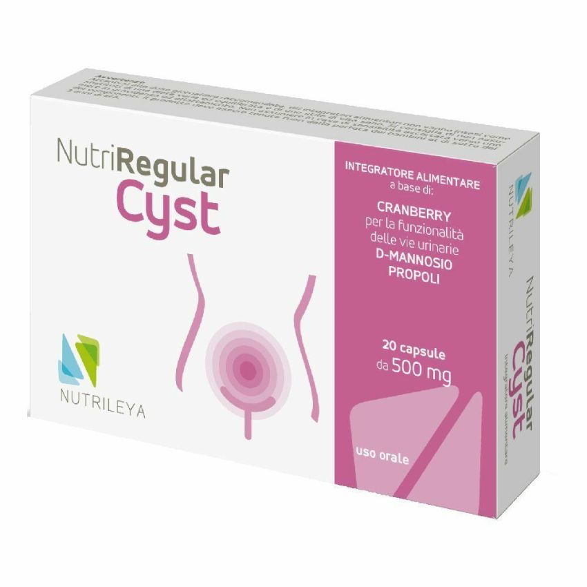 NutriRegular Cyst Control - Suplemento Alimentar 20 Capsule