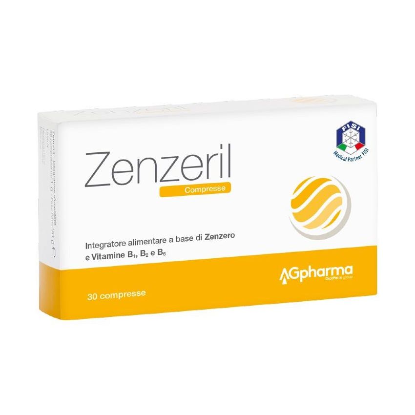 Zenzeril - Integratore Alimentare con Zenzero, 30 Compresse