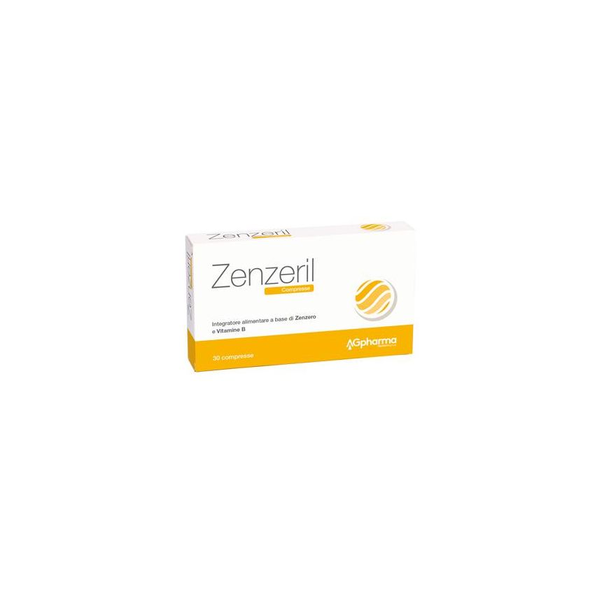 Zenzeril - Integratore Alimentare con Zenzero, 30 Compresse