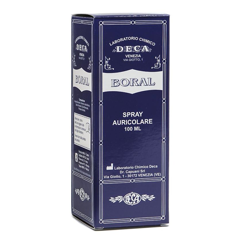 Boral Spray Auricolare Igiene e Cura dell'Orecchio, 100ML