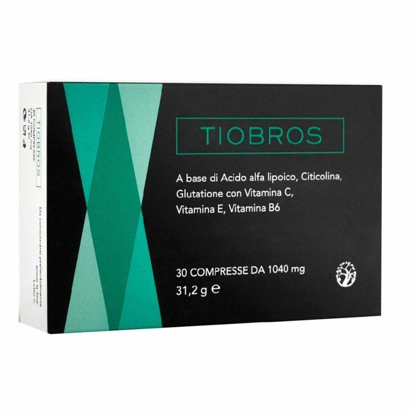 Tiobros - Integratore Alimentare, Confezione da 30 Compresse