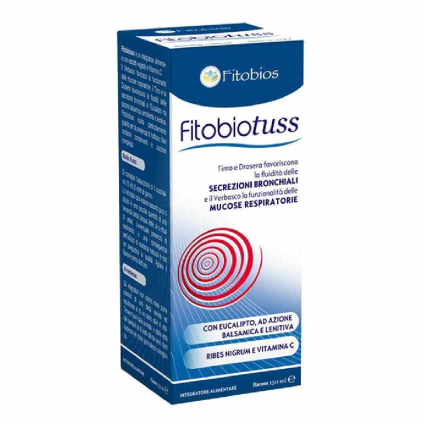 Fitobiotuss Sciroppo Naturale per il Sollievo Respiratorio - 150ml