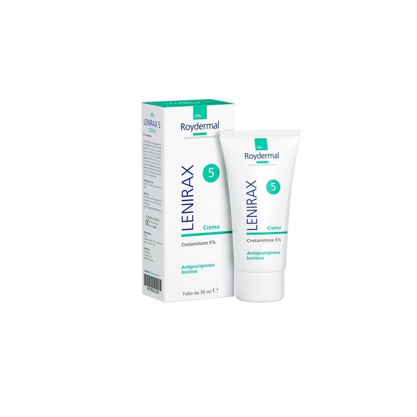 Lenirax Crema Dermatologica al 5% di Crotamitone - 50 ml