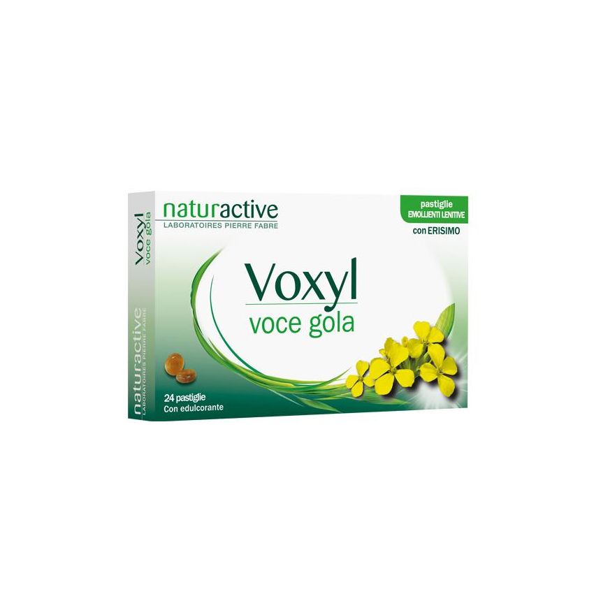 Voxyl Pastiglie per Voce e Gola - Confezione da 24