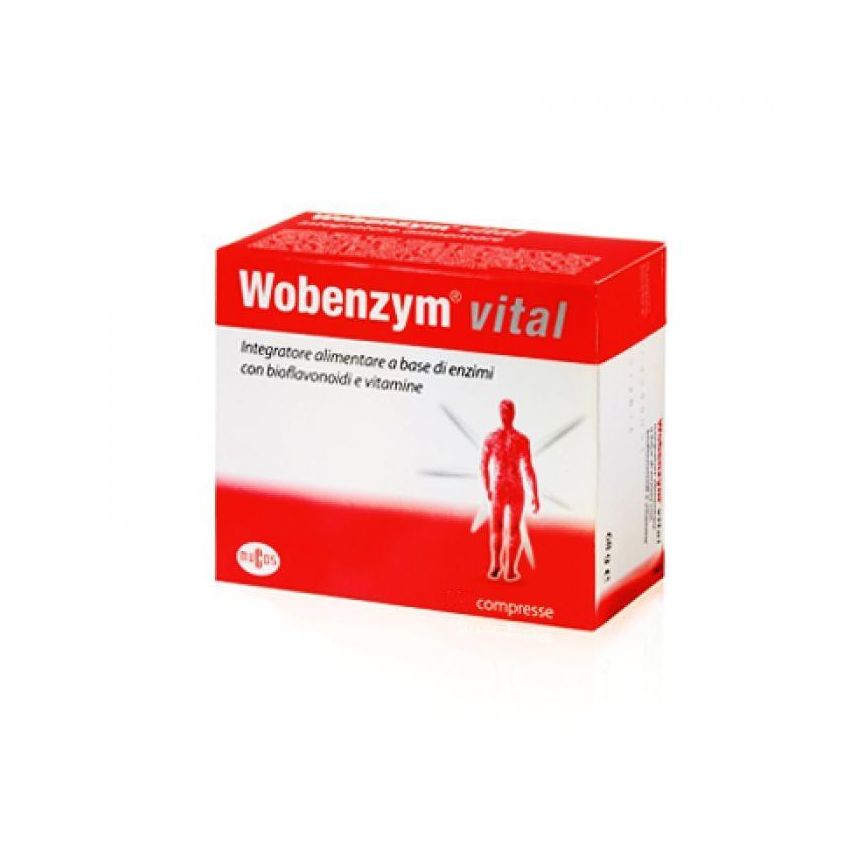 Wobenzym Vital Integratore - Confezione da 240 Compresse