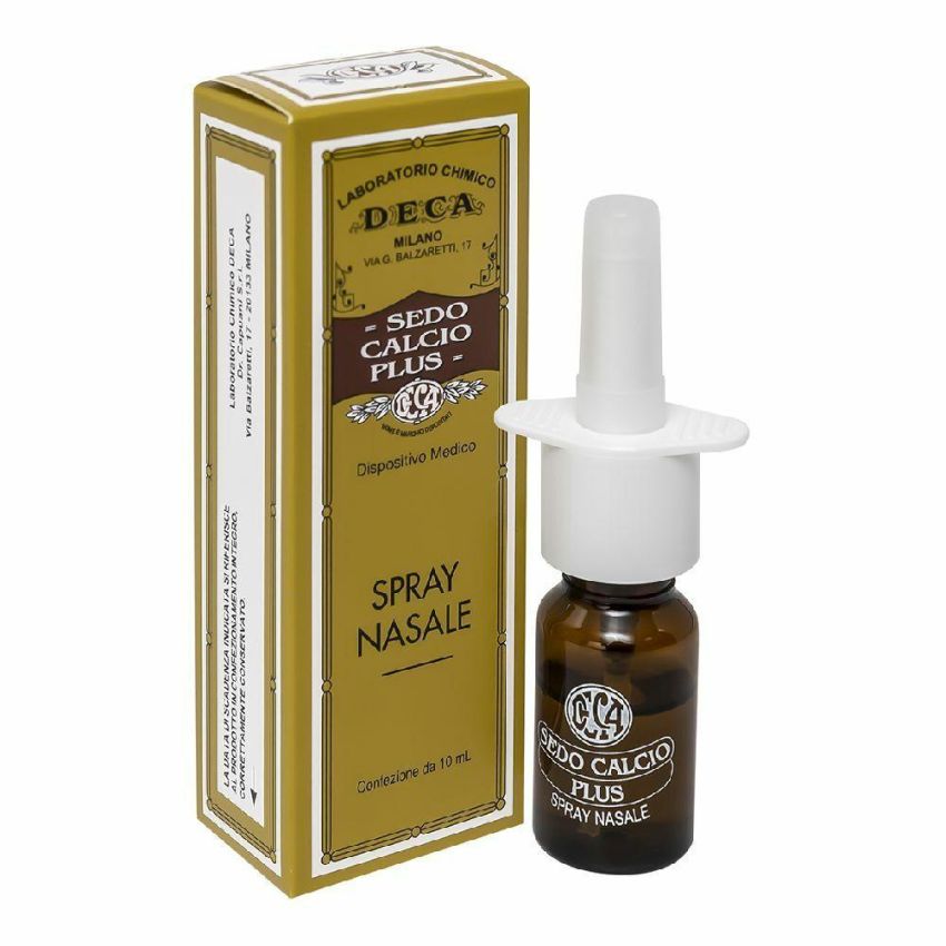 Sedo Calcio Plus - Spray Nasale Arricchito con Calcio, 10ml