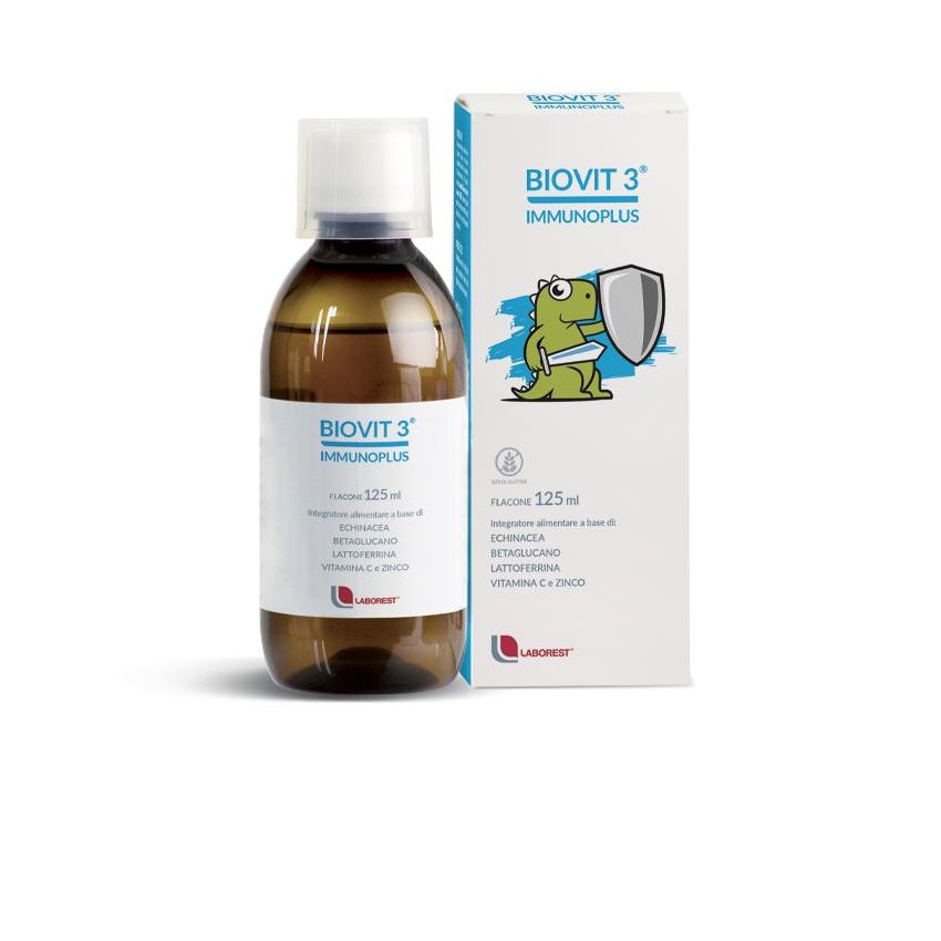 Biovit 3 Immunoplus - Potenziatore del Sistema Immunitario - 125ml