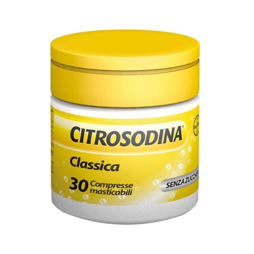 Citrosodina Digestivo Masticabile al Gusto Limone - 30 Compresse