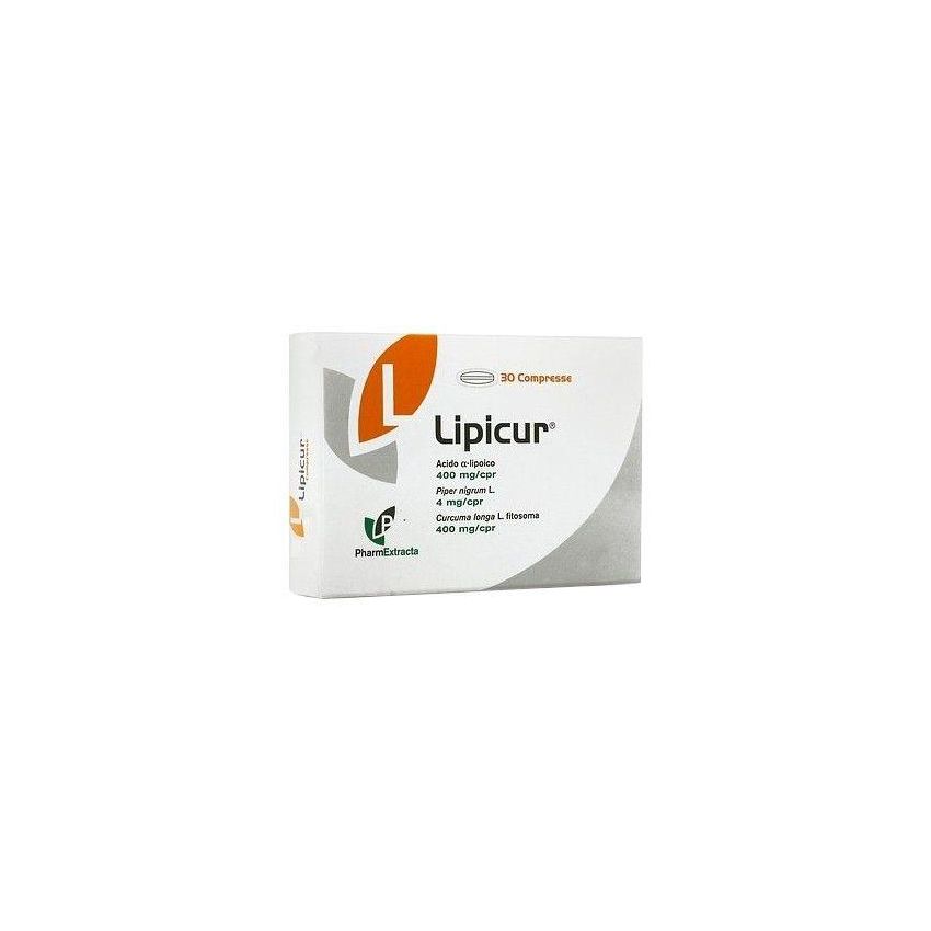 Lipicur - Integratore Alimentare a Base di Lipidi, 30 Compresse