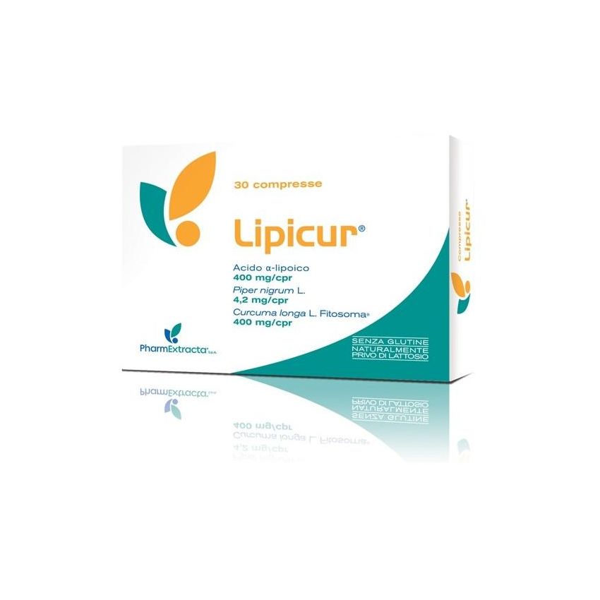 Lipicur - Integratore Alimentare a Base di Lipidi, 30 Compresse