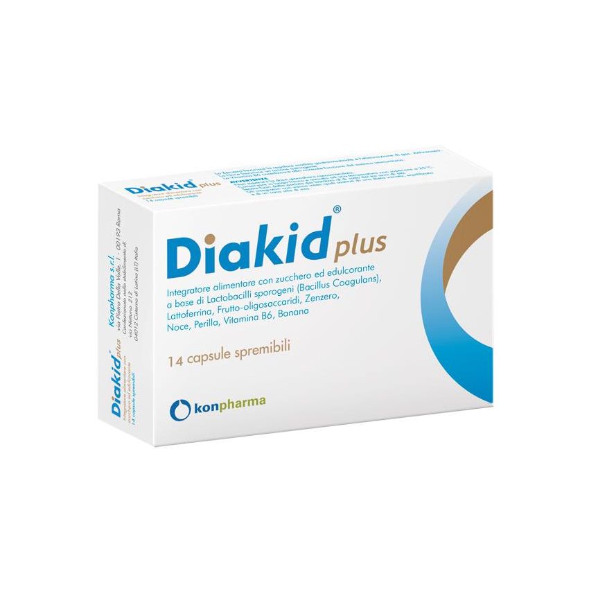 Diakid - 14 Capsule Spremibili per la Salute Digestiva