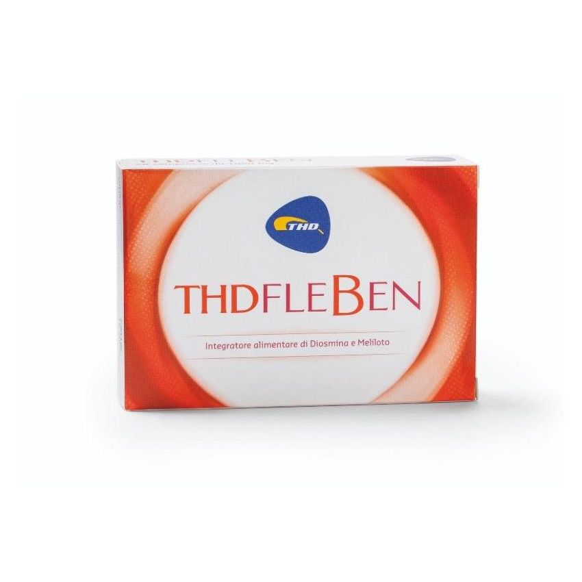 THD Fleben - Trattamento di 20 Compresse per la Salute Vascolare