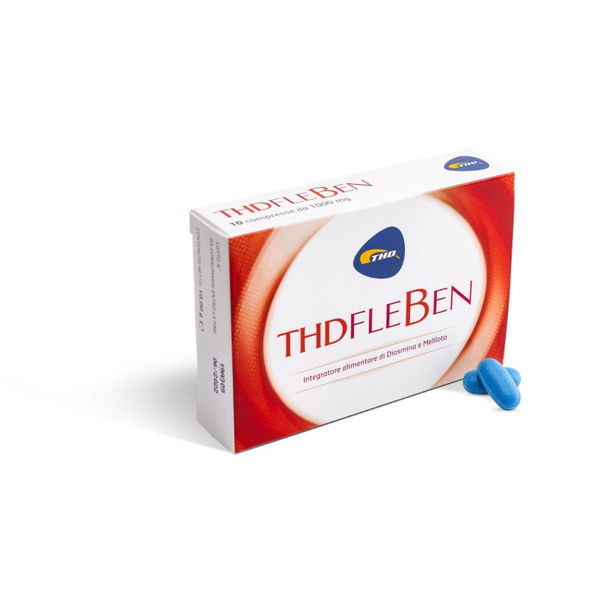 THD Fleben - Trattamento di 20 Compresse per la Salute Vascolare