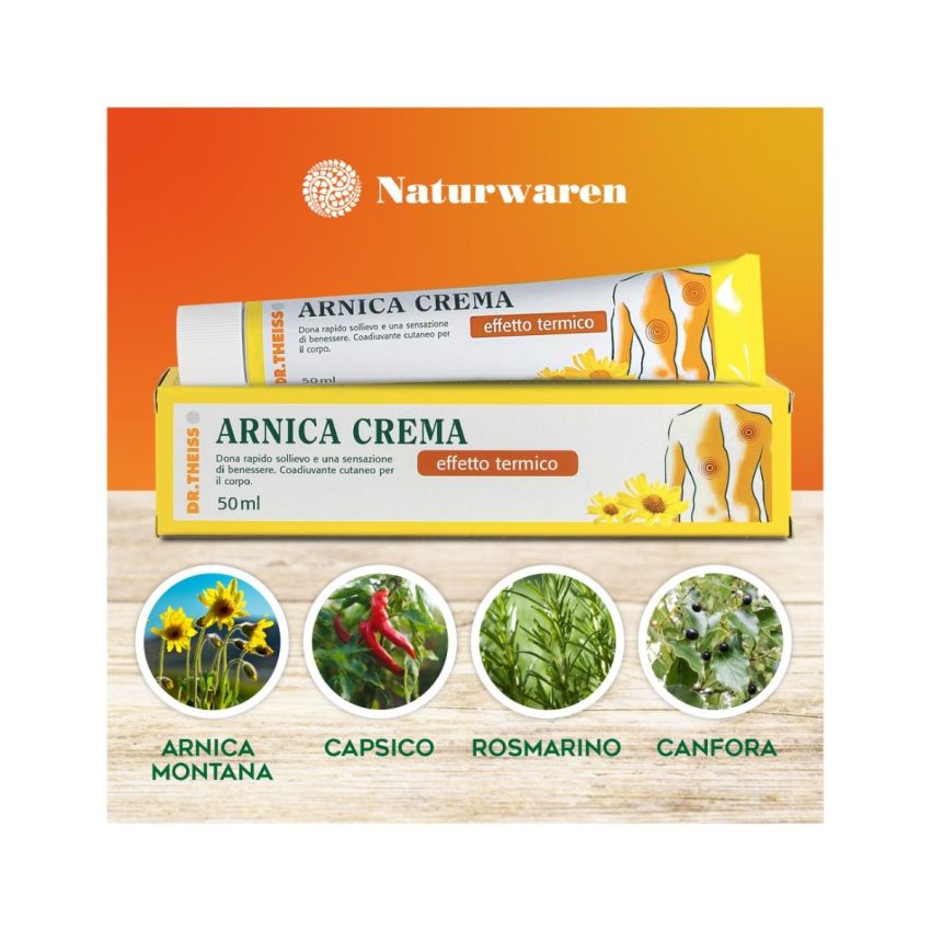 Pomata Riscaldante all'Arnica Dr Theiss - 50g