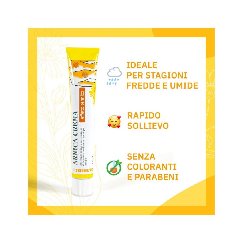 Pomata Riscaldante all'Arnica Dr Theiss - 50g