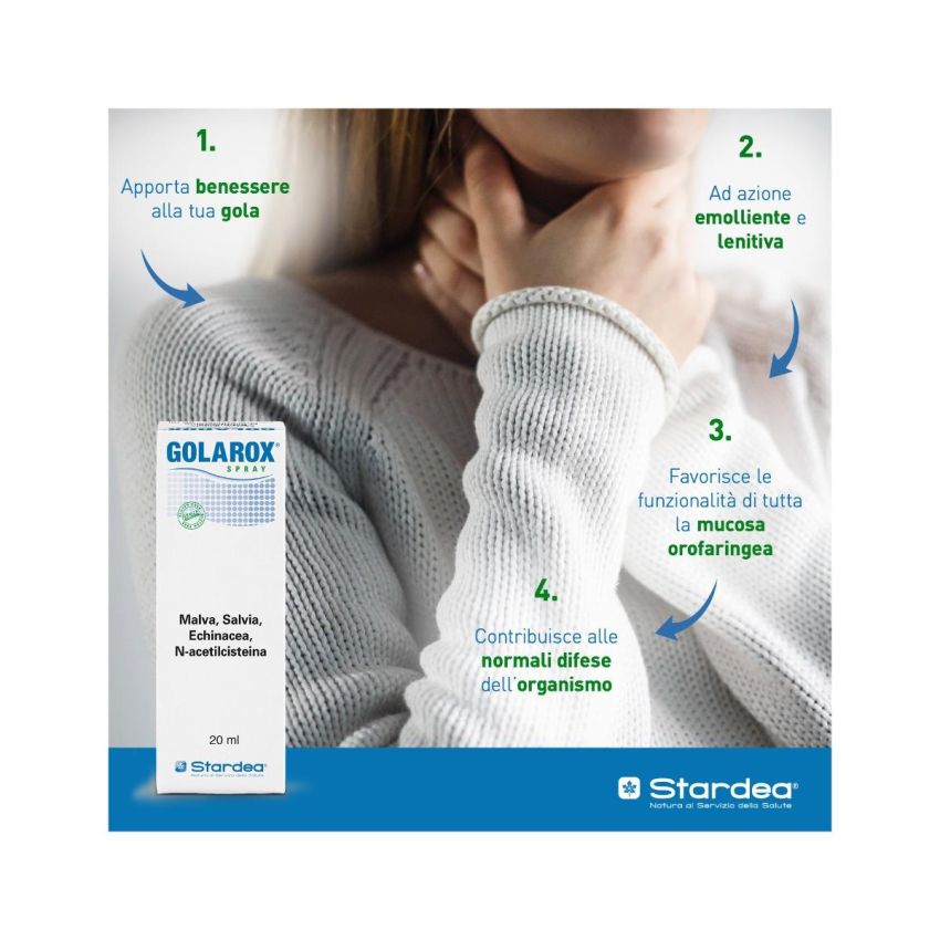Flacone Spray Golarox da 20ml