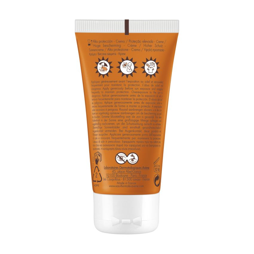Avene Eau Thermale Crema Solare con Protezione SPF30 - 50ml