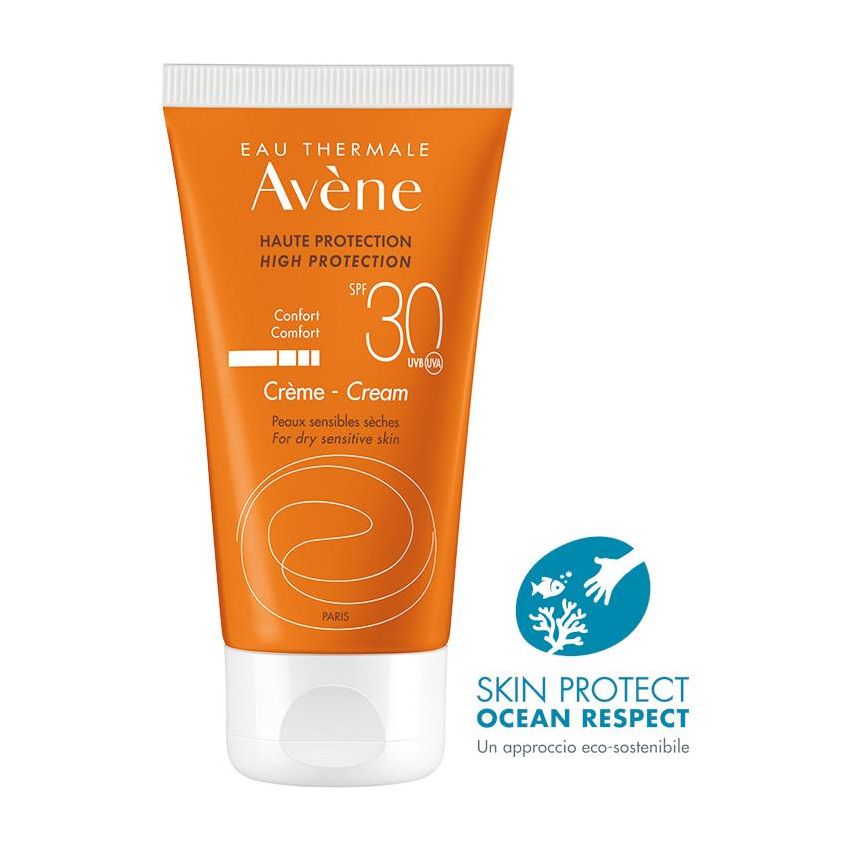 Avene Eau Thermale Crema Solare con Protezione SPF30 - 50ml
