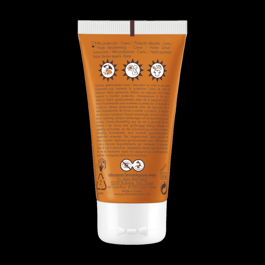 Avene Eau Thermale Crema Solare con Protezione SPF30 - 50ml