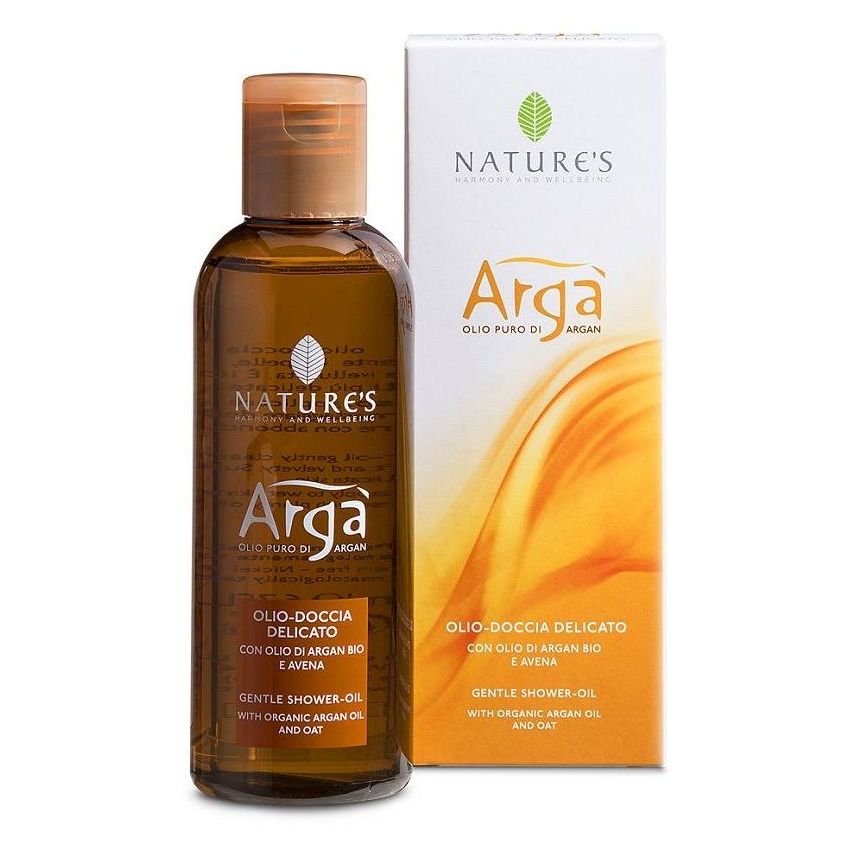 Olio Doccia Delicato di Argan Naturale da Nature's, 200ml