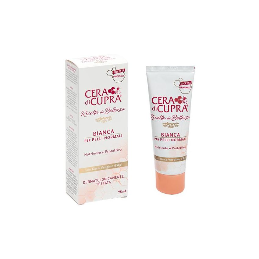 Cera Di Cupra Crema Viso Bianca per Pelli Normali, 75ml