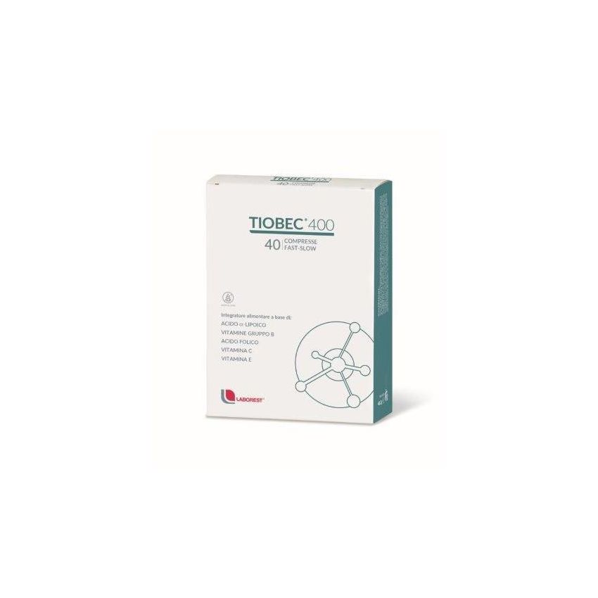 Tiobec 400 Fast Slow - Integratore Alimentare in Compresse