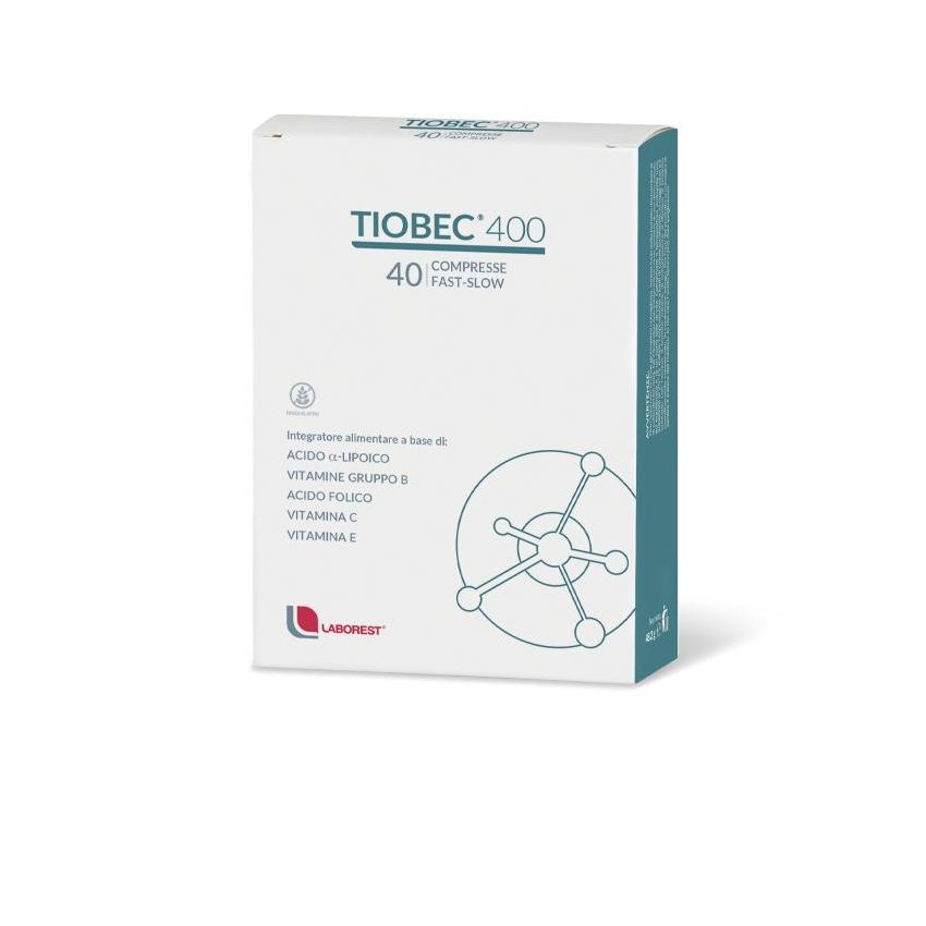 Tiobec 400 Fast Slow - Integratore Alimentare in Compresse