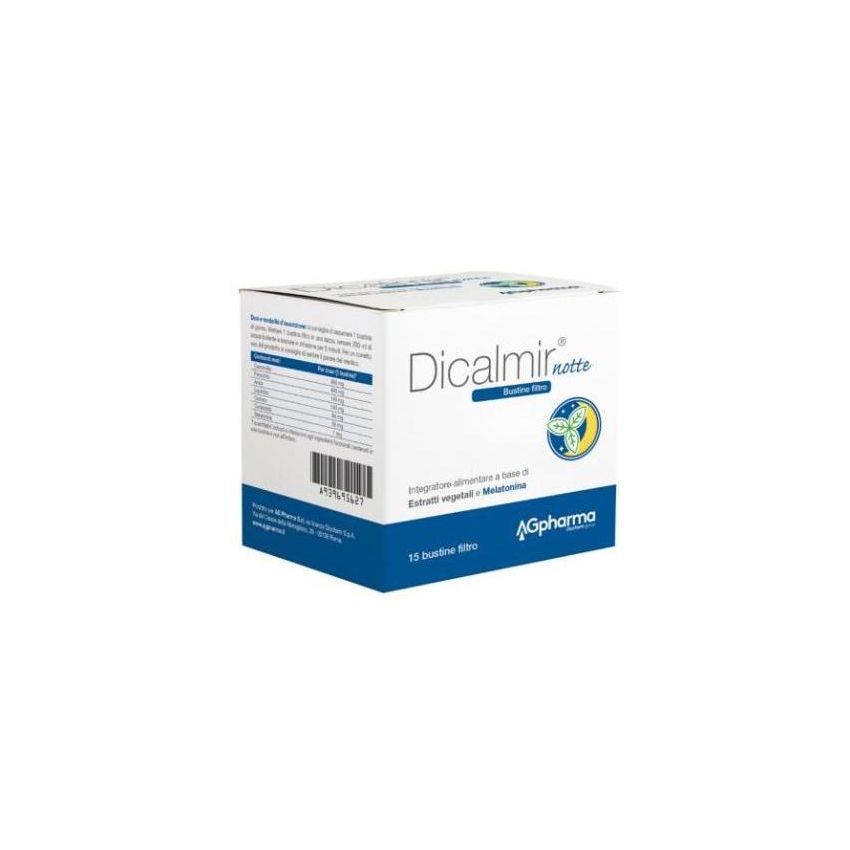 Dicalmir Notte - Confezione da 15 Filtri per Infusione Notturna
