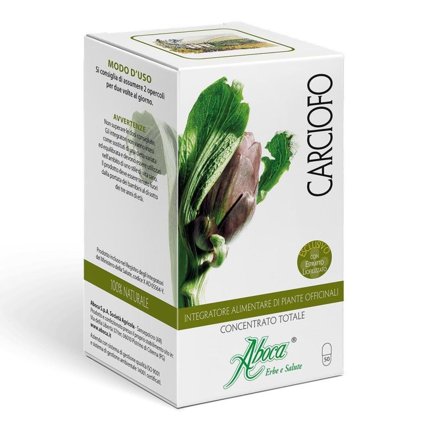 Aboca Concentrato di Carciofo - 50 Capsule