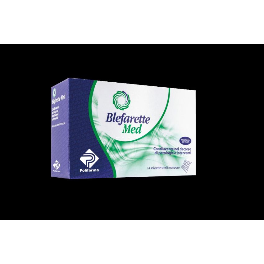 Blefarette Med - Salviette Oculari Medicale, Confezione da 14 Pezzi